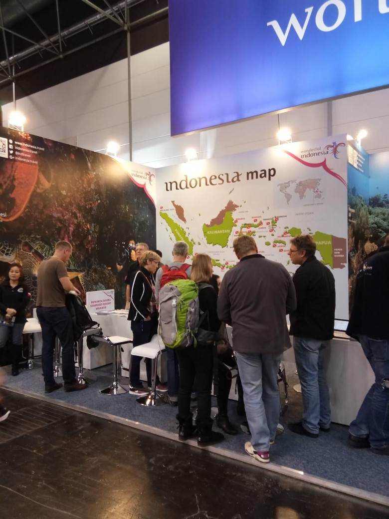 Promosi Wisata Bahari Indonesia di Boot Messe Duesseldorf Jerman