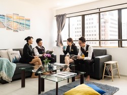 Manjakan Pegawai, Restoran Ini Bangun Lounge untuk Tempat Makan hingga Nonton