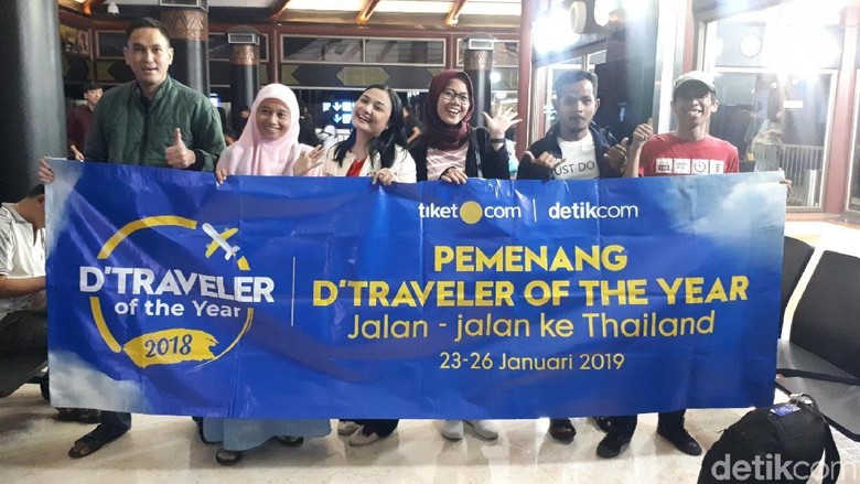 dtraveler of the year 2018  ke Thailand (Shinta/detikTravel)