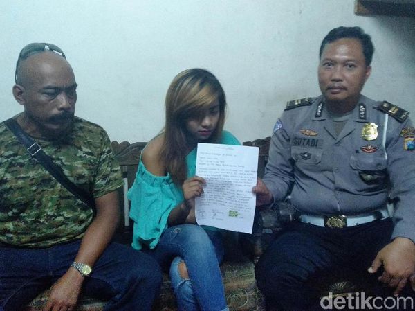 Ini Pebalap Cantik Jesika yang Ndlosor saat Balapan Liar