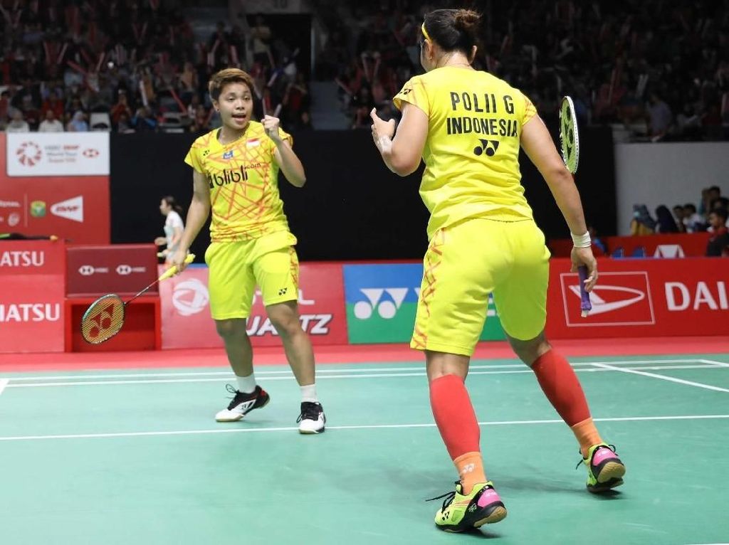 Greysia Polii/Apriyani Rahayu Juara India Terbuka 2019 Greysia Polii/Apriyani Rahayu Juara India Terbuka 2019