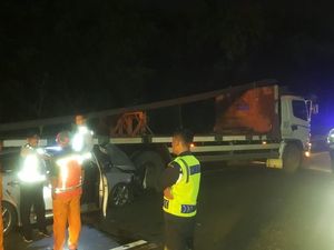 Kecelakaan Truk dan Mobil Sedan di Tol Sedyatmo, Satu Orang Tewas