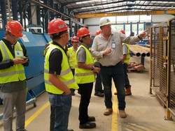 Pertamina EP Inspeksi Kesiapan Pipa Proyek NKT