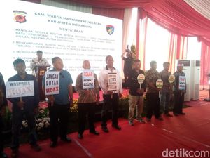 Nelayan Indramayu Deklarasi Pemilu Damai dan Tolak Hoaks