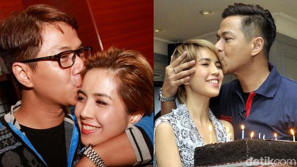 Momen-momen Indah Delon dan Yeslin Wang Sebelum Bercerai