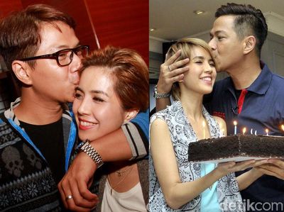 Momen-momen Indah Delon dan Yeslin Wang Sebelum Bercerai