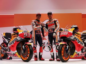 Repsol Honda Perkenalkan Duet Maut Marquez dan Lorenzo