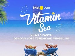 Posisi Sementara Pantai Pilihan dTraveler untuk Vitaminsea 2019