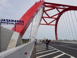 Melihat Megahnya Jembatan Kali Kuto di Tol Trans Jawa
