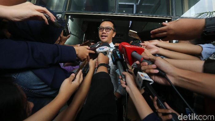 Dalam sidang suap hibah KONI, nama Menpora Imam Nahrawi disebut akan dijanjikan jatah uang. (Foto: Ari Saputra)