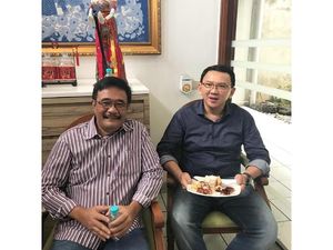 Djarot Sambut Ahok: Welcome Home Bro Djarot Sambut Ahok: Welcome Home Bro