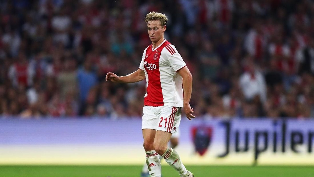 Bisakah Frenkie de Jong membantu Ajax Amsterdam menjungkalkan Real Madrid? (Dean Mouhtaropoulos/Getty Images)