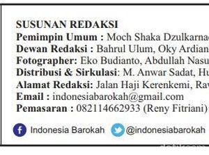 Tercantum di Bekasi, Alamat Tabloid Indonesia Barokah Fiktif Tercantum di Bekasi, Alamat Tabloid Indonesia Barokah Fiktif