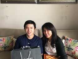 Senyum Anak dan Keluarga Jelang Ahok Bebas