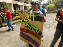 Kasus Wartawan Radar Bali Dibunuh, Istri Ikut Aksi Tolak Remisi