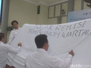 Jurnalis Karawang Tolak Remisi Pembunuh Wartawan