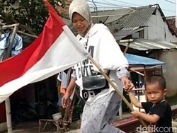 Tak Mau Lepas Dari Bendera, Noval Juga Senang Lagu Indonesia Raya