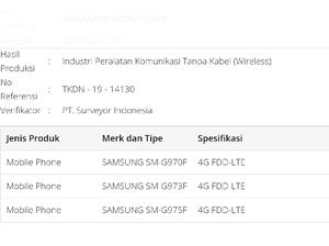 Trio Galaxy S10 Sudah Lolos TKDN