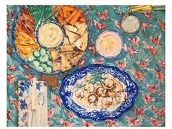 Unik! Ini Lukisan Makanan Pertama Para Narapidana Setelah Bebas dari Penjara