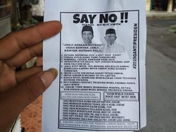 Tim Prabowo: Say No Jokowi Pengalihan Isu Indonesia Barokah