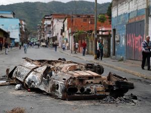 Lebih dari 350 Orang Ditangkap Saat Demo Anti-Maduro di Venezuela