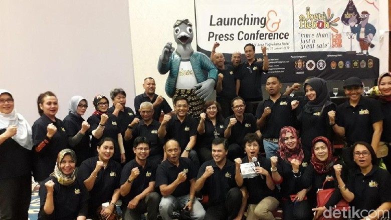 Launching Jogja Heboh 2019 di Hotel Sahid Jaya, Sleman, DIY (Ristu/detikTravel) Launching Jogja Heboh 2019 di Hotel Sahid Jaya, Sleman, DIY (Ristu/detikTravel)