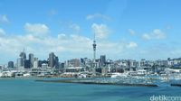 Auckland Sky Tower, paling tinggi di Kota Auckland (Fitraya/detikTravel)