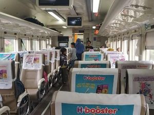 Banyak Penumpang Hantu di KA Pangandaran