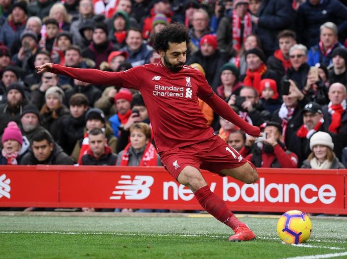 Pemain Liverpool, Mohamed Salah. (Foto: Laurence Griffiths/Getty Images) Pemain Liverpool, Mohamed Salah. (Foto: Laurence Griffiths/Getty Images)
