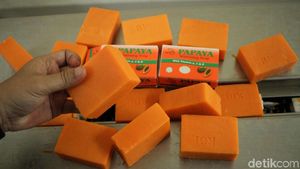 Penampakan Sabun Palsu yang Diamankan BPOM