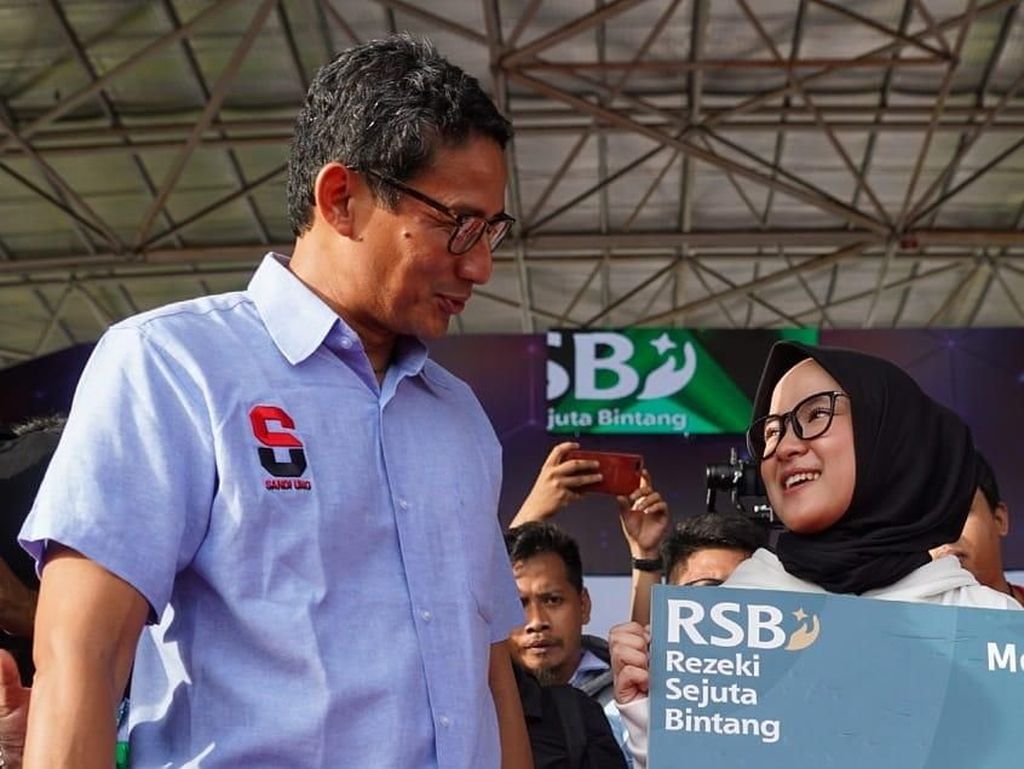 BPN Tepis Isu Liar Sandiaga Beri Rp 2 M ke Nissa Sabyan: Fitnah! BPN Tepis Isu Liar Sandiaga Beri Rp 2 M ke Nissa Sabyan: Fitnah!