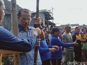 Sempat Viral, Akhirnya Rumah Reyot Kakek Sadikun Diperbaiki