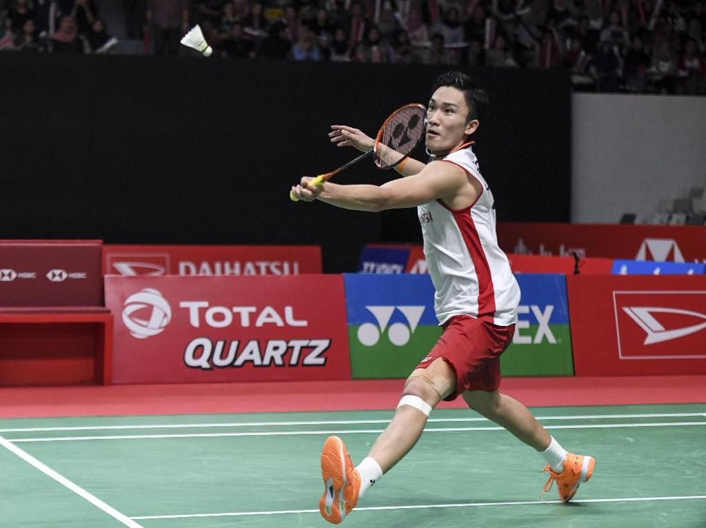 Kento Momota Harapkan Dukungan Suporter Indonesia Kento Momota Harapkan Dukungan Suporter Indonesia