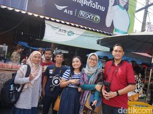 Hari Terakhir, dTraveler of The Year 2018 Blusukan ke Aneka Pasar Thailand