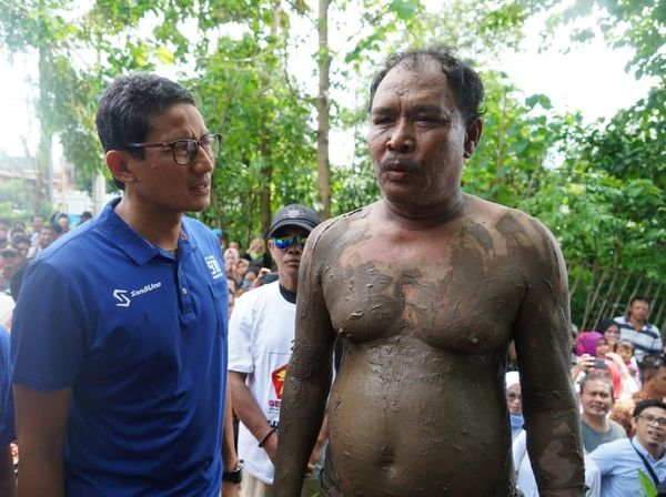 Ini Ilyas Pria Berlumpur yang Bantah Tuduhan Sandiwara Uno II