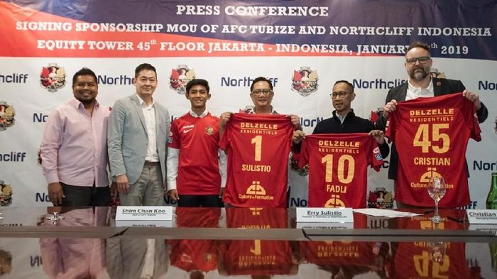 Firza Andika gabung AFC Tubize (dok.North Cliff Indonesia) Firza Andika gabung AFC Tubize (dok.North Cliff Indonesia)