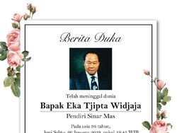 Profil Eka Tjipta Widjaja, Pendiri Sinar Mas yang Wafat Kemarin