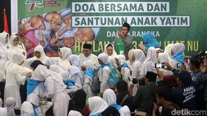 Jelang Harlah ke-73, Muslimat NU Doa Bersama Anak Yatim