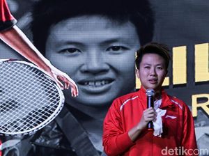 Pamitan, Liliyana Natsir Menangis Pamitan, Liliyana Natsir Menangis