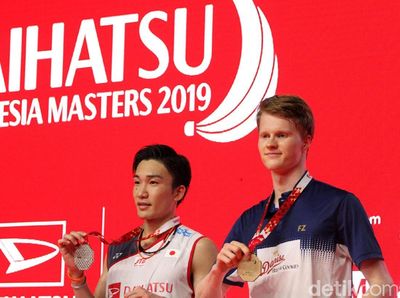 Anders Antonsen Juara Tunggal Putra Indonesia Masters 2019