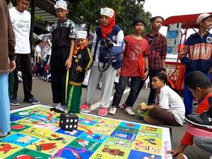 Ada Permainan Edukasi Gizi di CFD Jakarta, Seperti Apa?