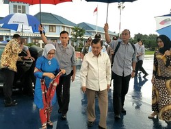 Wapres JK Terbang ke Makassar, Tinjau Lokasi dan Korban Banjir