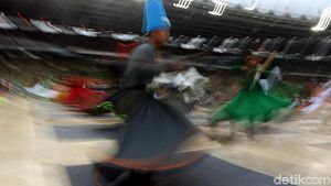 Tarian Sufi Pecahkan Rekor MURI di Muslimat NU