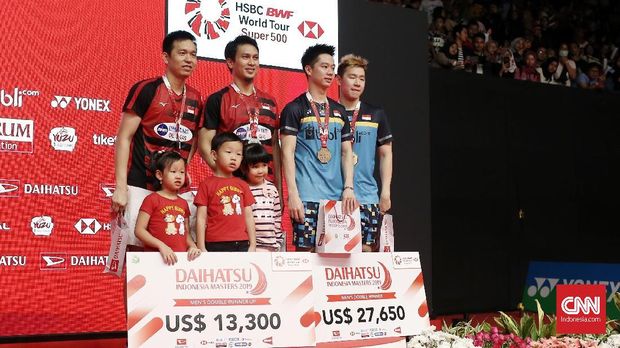 Marcus/Kevin Juara Indonesia Masters 2020