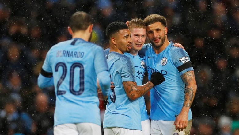 Man City Sudah 30 Gol Sepanjang Januari