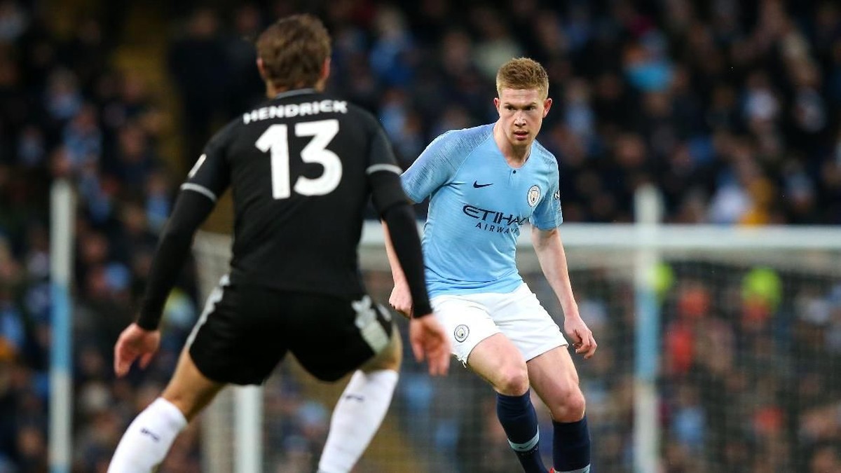 Kevin de Bruyne diyakini akan krusial untuk Manchester City di sisa musim ini. (Foto: Alex Livesey/Getty Images)