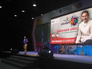 Hadiri Pesta Wirausaha, Sandiaga: Ini Bukan Kampanye Politik