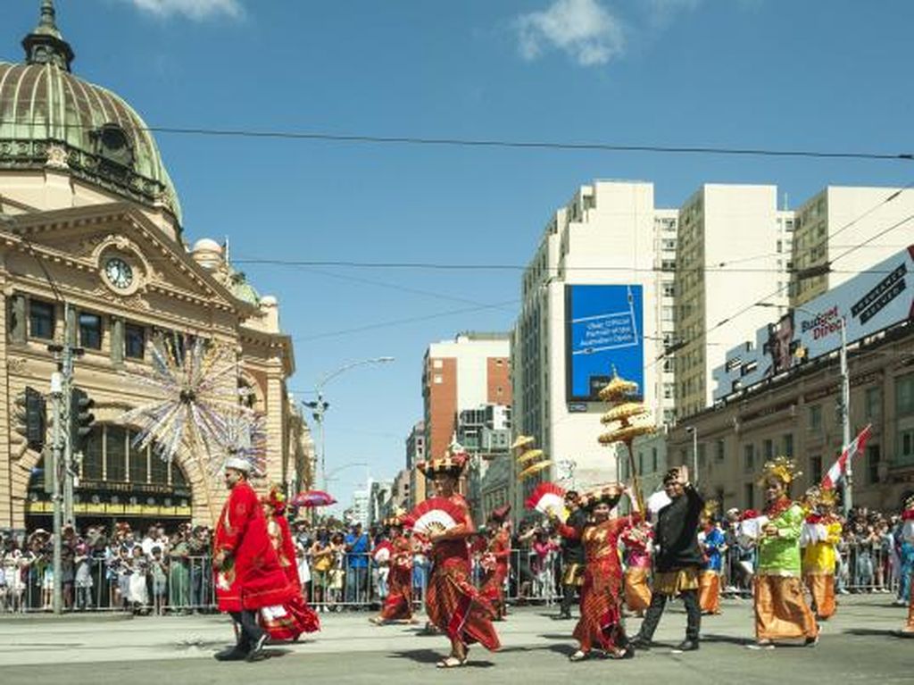 Foto: 10 Bali Baru Ramaikan Parade Australia Foto: 10 Bali Baru Ramaikan Parade Australia