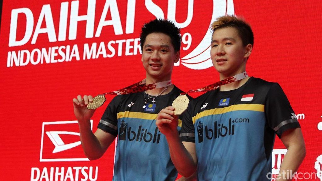 Kevin/Marcus Juara Indonesia Masters 2019