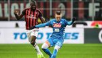 Milan Vs Napoli Tanpa Pemenang